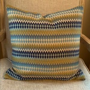 Flame Stitch Pillow Cover (insert not included)